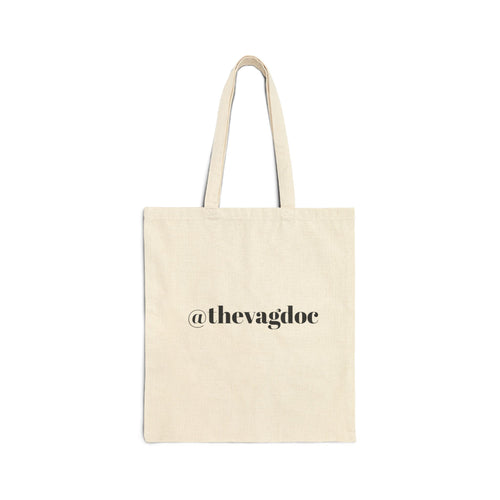 Cotton Canvas Tote Bag